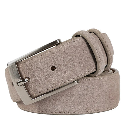 Cow Genuine Leather For Man And Lady With Oxford Fabric Strap